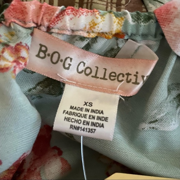 Band of Gypsies BOG COLLECTIVE Cami style halter Top SIZE XS NWT - Picture 2 of 9